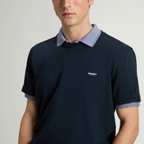 T-Shirt in puro cotone CFWOTE2013MRUT4061 3989 WOOLRICH Melton blue 