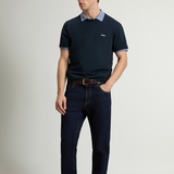 T-Shirt in puro cotone CFWOTE2013MRUT4061 3989 WOOLRICH Melton blue 