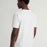 T-Shirt in puro cotone CFWOTE2013MRUT4061 8270 WOOLRICH Arctic white 