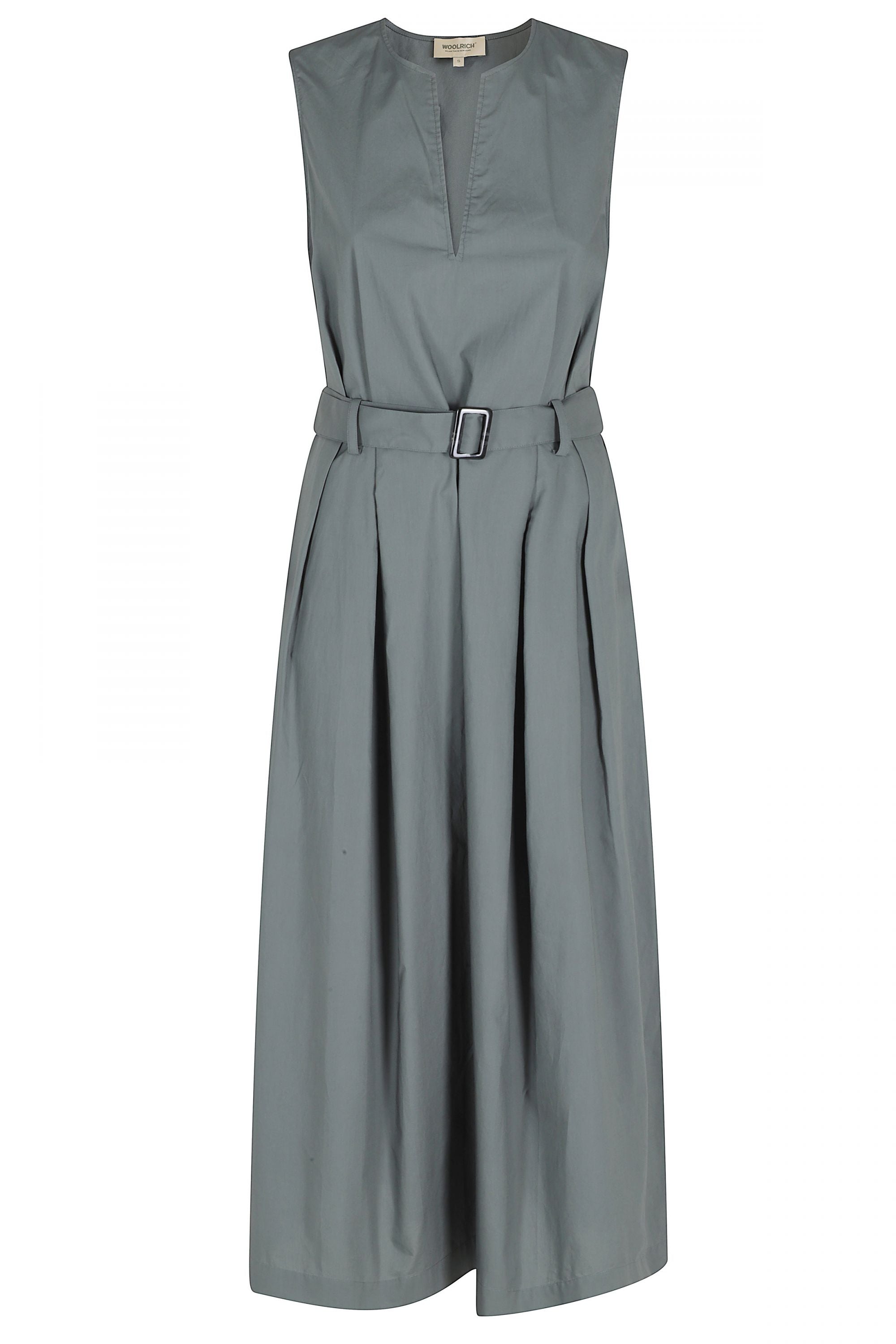 Abito lungo smanicato CFWWDR0184FRUT3944 6668 WOOLRICH Forest veil 
