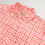 Abito chemisier in misto cotone con cintura CFWWDR2021FRUT5402 5549 WOOLRICH Paprika tile bloom 