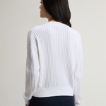 Cardigan in puro cotone CFWWKN2039FRUF5088 8270 WOOLRICH Arctic white 