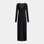 Cardigan in maglia BRAIDED LONG 2511106 BLACK DAILY PAPER Black 