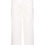 Pantalone cropped 103227A0IM Z07 PINKO White 
