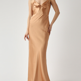 Abito Red Carpet in raso ABR3362E2 EV8 ELISABETTA FRANCHI Suede 