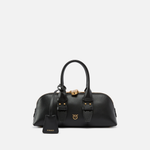 Borsa piccola a mano in pelle 105334A0QO Z99Q PINKO Nero-antique gold 