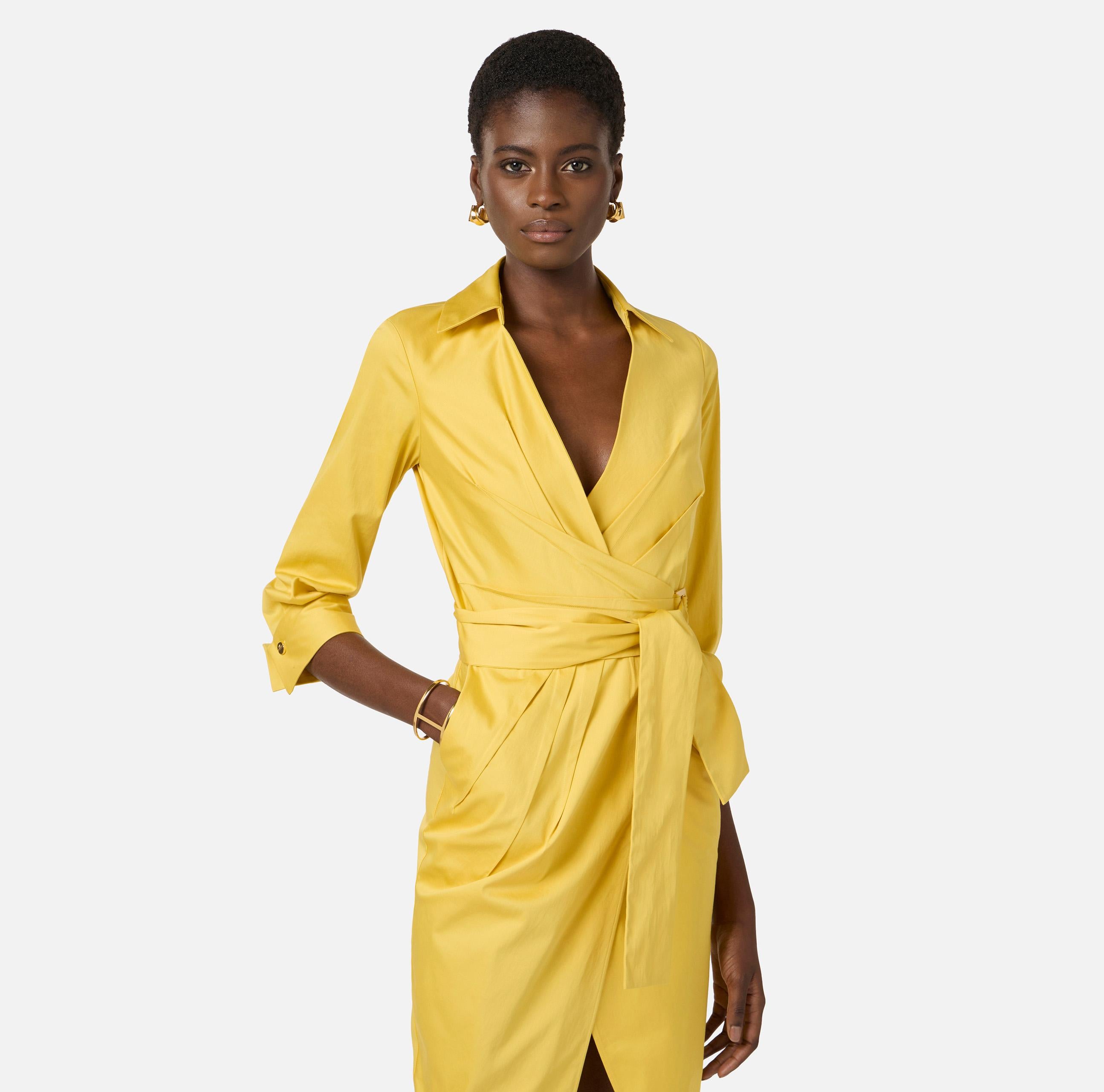 Abito in cotone stretch AB95562E2 EV4 ELISABETTA FRANCHI Sun 