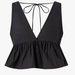Top con laccini 106451A2LD Z99 PINKO Nero limousine 