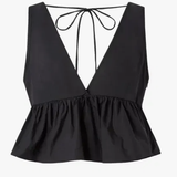 Top con laccini 106451A2LD Z99 PINKO Nero limousine 
