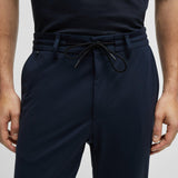 Pantalone slim fit in jersey 50502477 10245125 01 404 BOSS Blue 