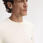 Maglione in piqué K1309 560 FRED PERRY Ecru 