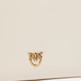 Borsa a tracolla 100455A0F1 Z14Q PINKO Bianco seta-antique gold 