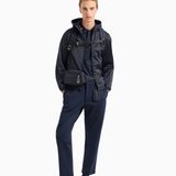Pantaloni chino in jersey misto lana Travel Essential 6R1P62 1JOBZ 09B3 EMPORIO ARMANI Blu navy 