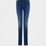Jeans high waist skinny leg in denim 6R2J18 2DAXZ 0941 EMPORIO ARMANI Blue denim 