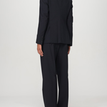 Abito doppiopetto in lana stretch EM000141 TE10404 UB109 EMPORIO ARMANI Dark navy 