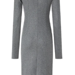 Abito manica lunga 106126A2ZU I76 PINKO Grigio corvo 