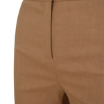 Pantalone vestibilità slim 104690A0IM L31 PINKO Marrone-tordo 