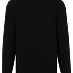 Cardigan con zip<BR/> 50476347 10243951 01 001 BOSS Black 