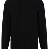 Cardigan con zip<BR/> 50476347 10243951 01 001 BOSS Black 