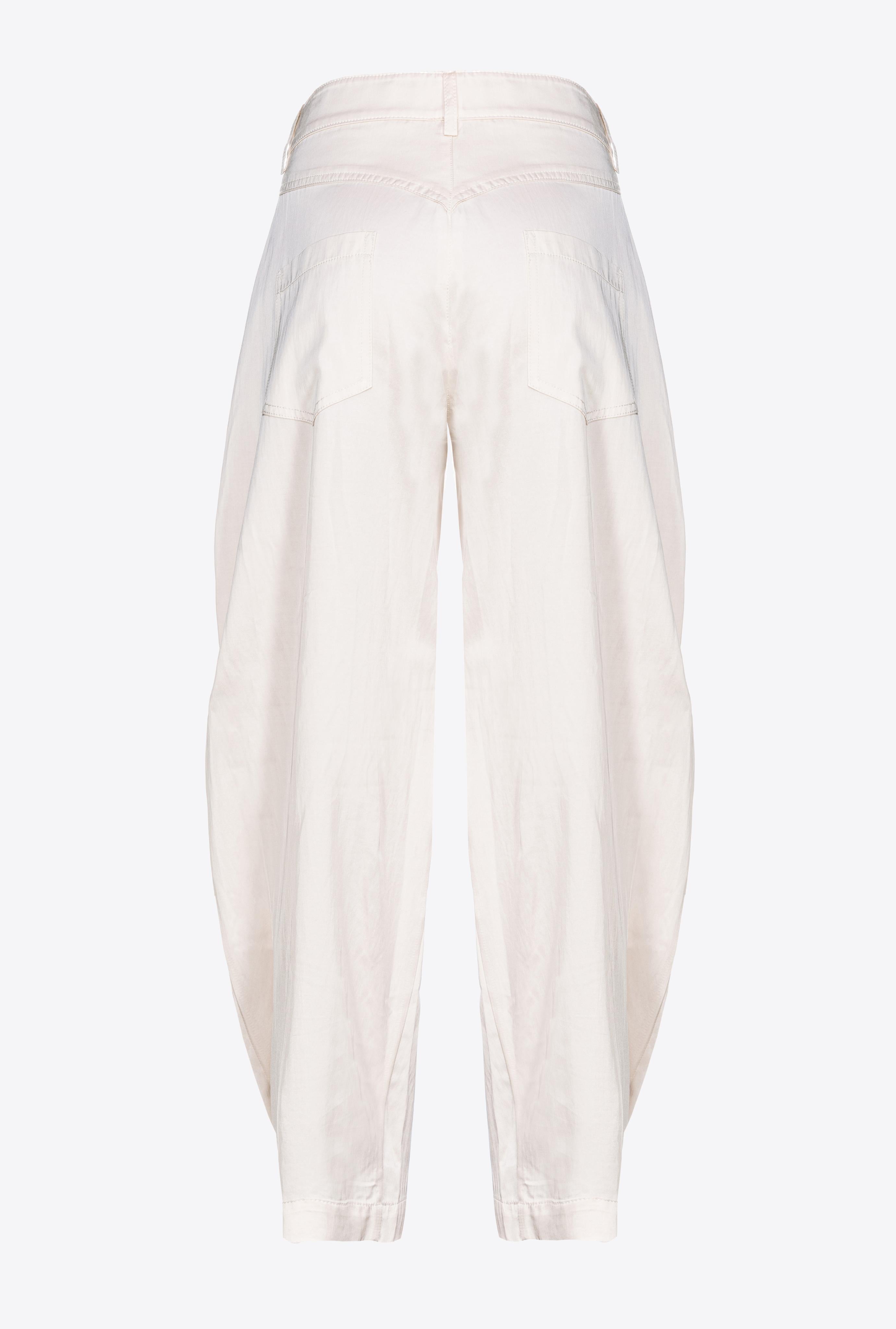 Pantaloni vestibilità comoda 103350A1U1 P97 PINKO Rosa 