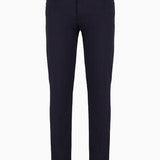 Pantalone 5 tasche in cotone elasticizzato 6D1J75 1NUPZ 0920 EMPORIO ARMANI Blu navy 