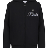 Felpa con cappuccio e zip MJB3953 PTE180N 02 PHILIPP PLEIN Black 