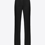 Pantalone in poly crepe LITCHI 1N13HU4575 Z99 PINKO Black 