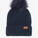 Cappello con pon pon LHA0336 LHA NY15 BARBOUR Classic navy 