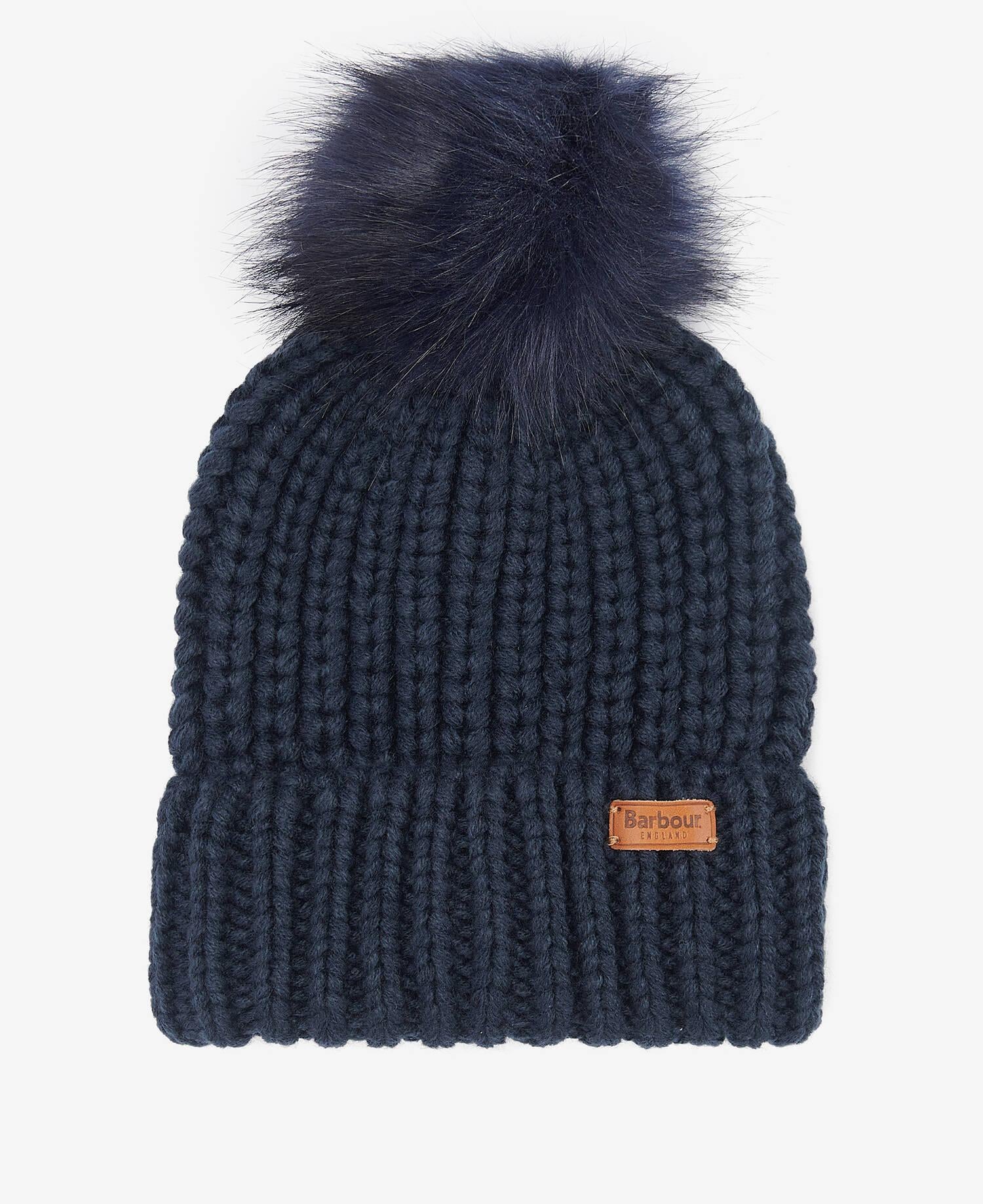 Cappello con pon pon LHA0336 LHA NY15 BARBOUR Classic navy 