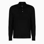 Polo in lana 8N1F43 1M67Z 0999 EMPORIO ARMANI Black 
