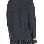 Maglia in lana D47EM022EO4 MFA98 ERMANNO FIRENZE Antracite 