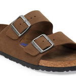 Ciabatta in suede ARIZONA SFB 1030865 DARK TEA BIRKENSTOCK Dark tea 