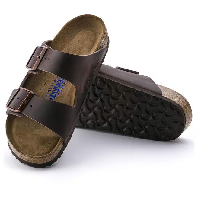 Ciabatta in pelle oliata ARIZONA SFB 452763 HABANA BIRKENSTOCK Habana 