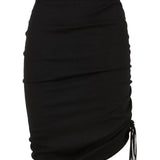 Gonna longuette in maglia LOCAD560573 013 P.A.R.O.S.H. Black 