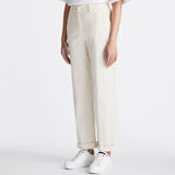 Pantaloni in gabardina di cotone stretch PED5655 99012427 729 PEUTEREY Pergamena 