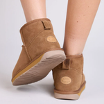 Stivali in suede con shearling STINGER MICRO W10937 CHES EMU AUSTRALIA Chestnut 