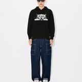 Felpa con cappuccio FF55SW2644MF 99J KENZO Black 