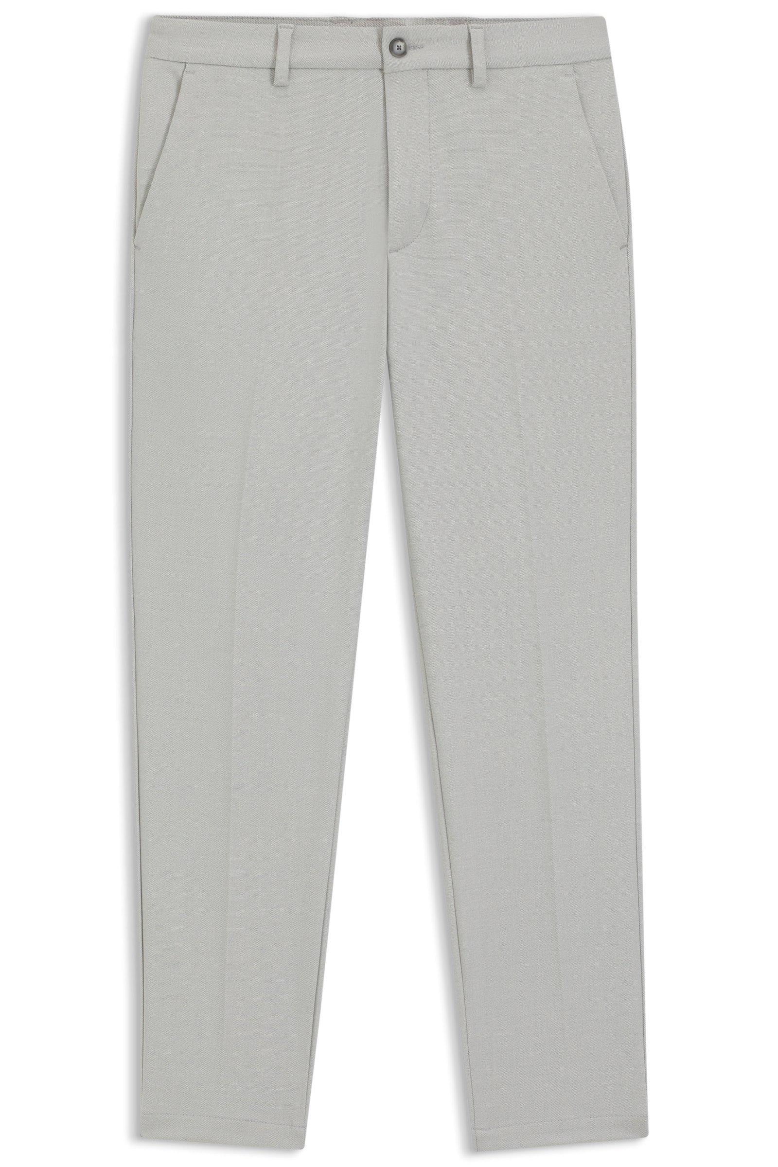 Pantalone in tessuto tecnico 50549473 10274675 01 047 BOSS Silver 
