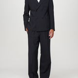 Abito doppiopetto in lana stretch EM000141 TE10404 UB109 EMPORIO ARMANI Dark navy 