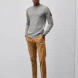 Maglia girocollo in lana e cachemire RRU502CE39 BG1 ROY ROGER'S Silk/nebbia 