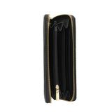 Portafoglio in ecopelle con zip 12600371 293 ERMANNO FIRENZE Black 