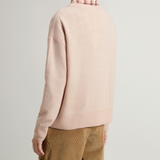 Maglia girocollo in misto lana vergine e cashmere CFWWKN2025FRUF5067 4415 WOOLRICH Silver peony 