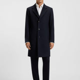 Cappotto in lana e cachemire con interno staccabile 50551085 10273687 01 404 BOSS Dark blue 