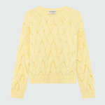 Maglia in lana girocollo RND90229 CP02 0558 ROY ROGER'S Dark butter 