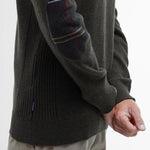 Maglia con mezza zip MKN0837 MKN OL91 BARBOUR Oliva 