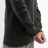 Maglia con mezza zip MKN0837 MKN OL91 BARBOUR Oliva 