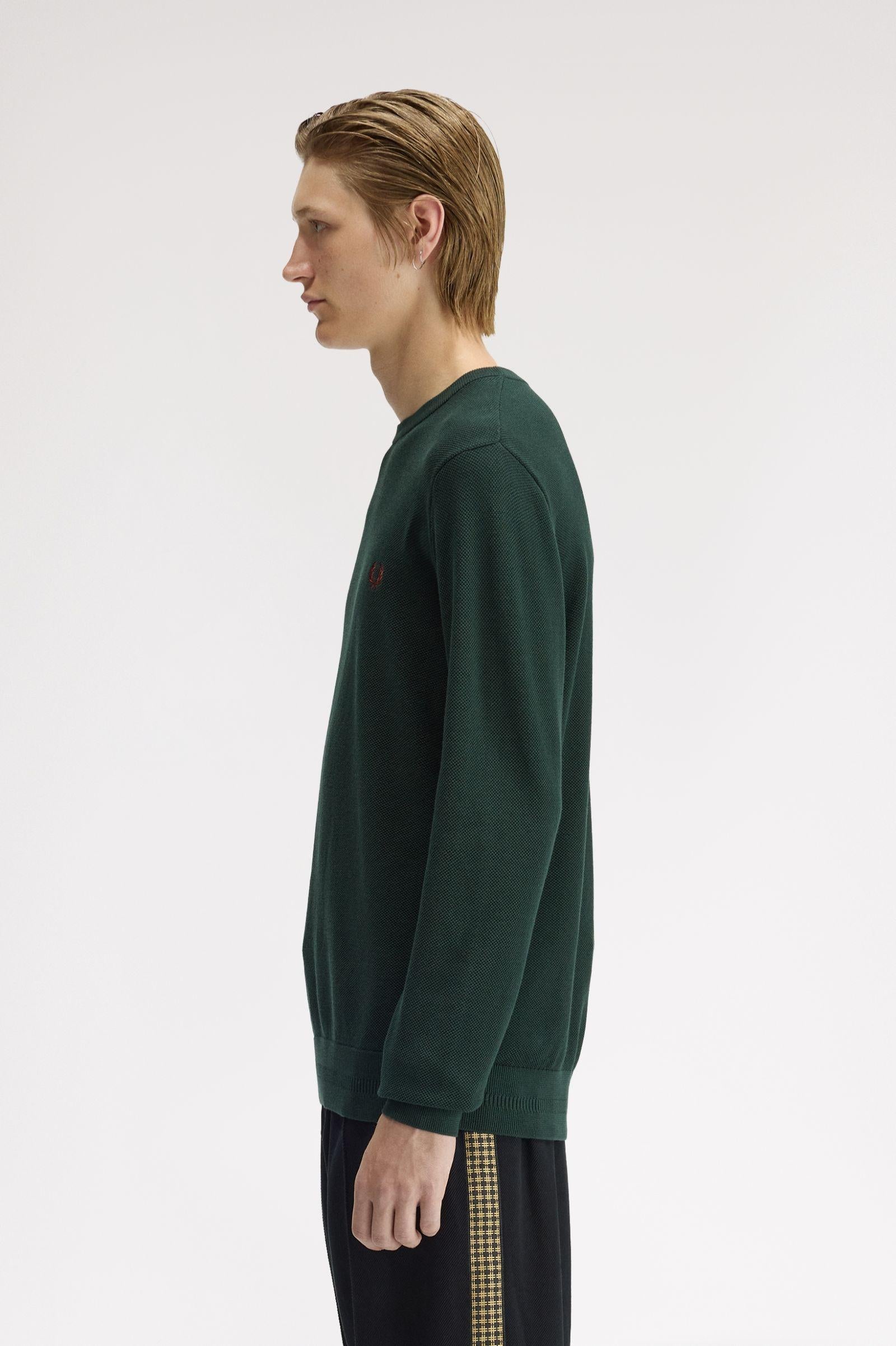 Maglione in piqué K1309 30A FRED PERRY Grassroots 