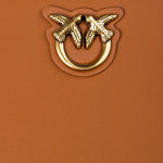 Portafoglio in pelle Taylor 1P22XFY5H7 L58Q PINKO Cuoio 