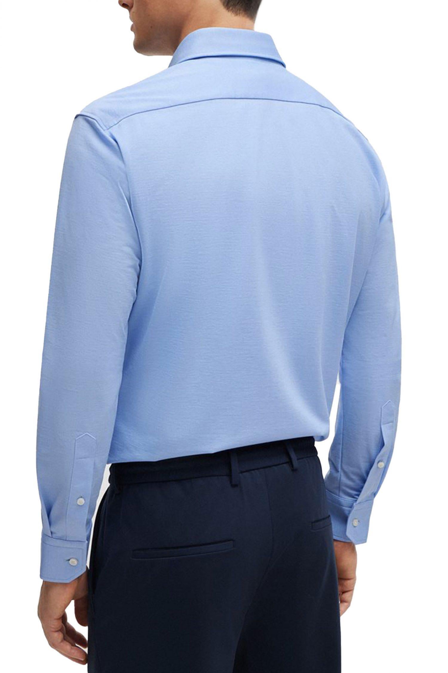 Camicia regular fit con botton down al collo 50469378 10239284 01 450 BOSS Light pastel blue 