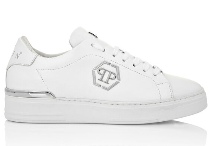 Sneaker in pelle e gomma USC0379 PLE075N 01 PHILIPP PLEIN White 